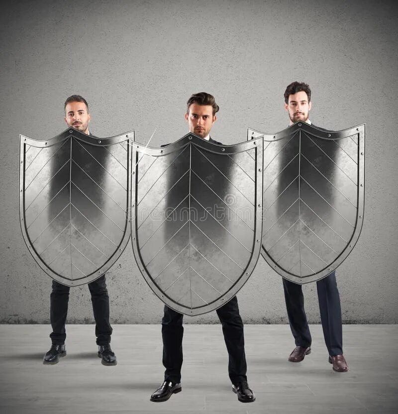 Shield man