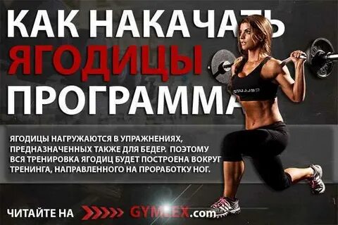 План тренировок для ягодиц в зале