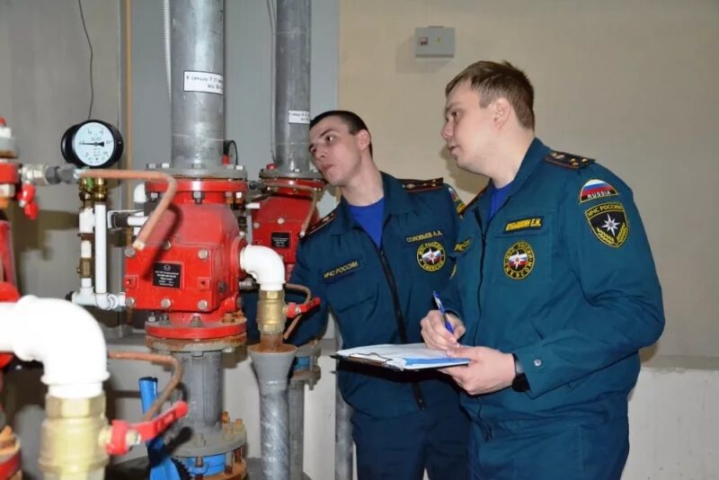 Пройти пожарную проверку