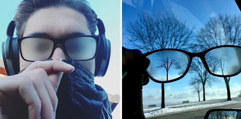 Запотевшим очкам