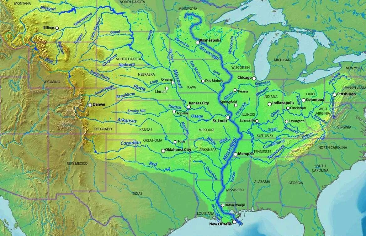 Hudson river map. Река Миссисипи на карте США. Бассейн Миссисипи и Миссури. Речной бассейн Миссисипи. Бассейн реки Миссисипи на карте.