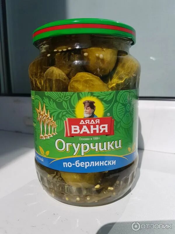 Огурцы Дядя Ваня маринованные, 950г купить с доставкой в Москве в Перекрёстке
