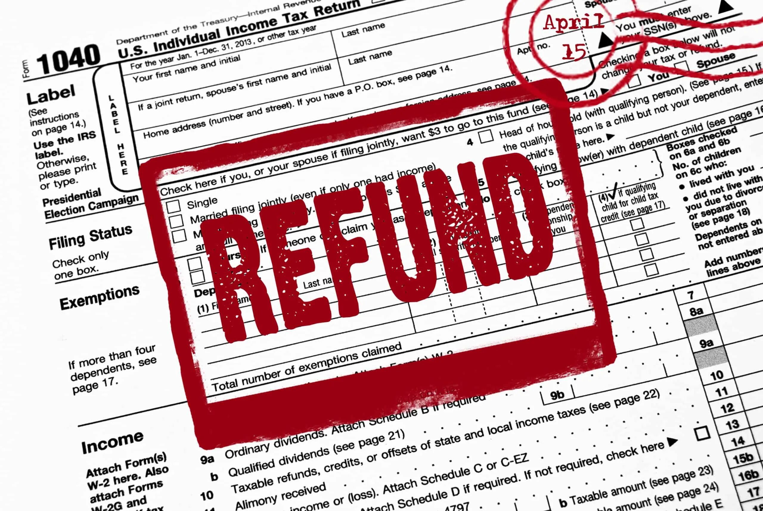 Tax exempt. Tax refund. tax return. income tax. tax return form.