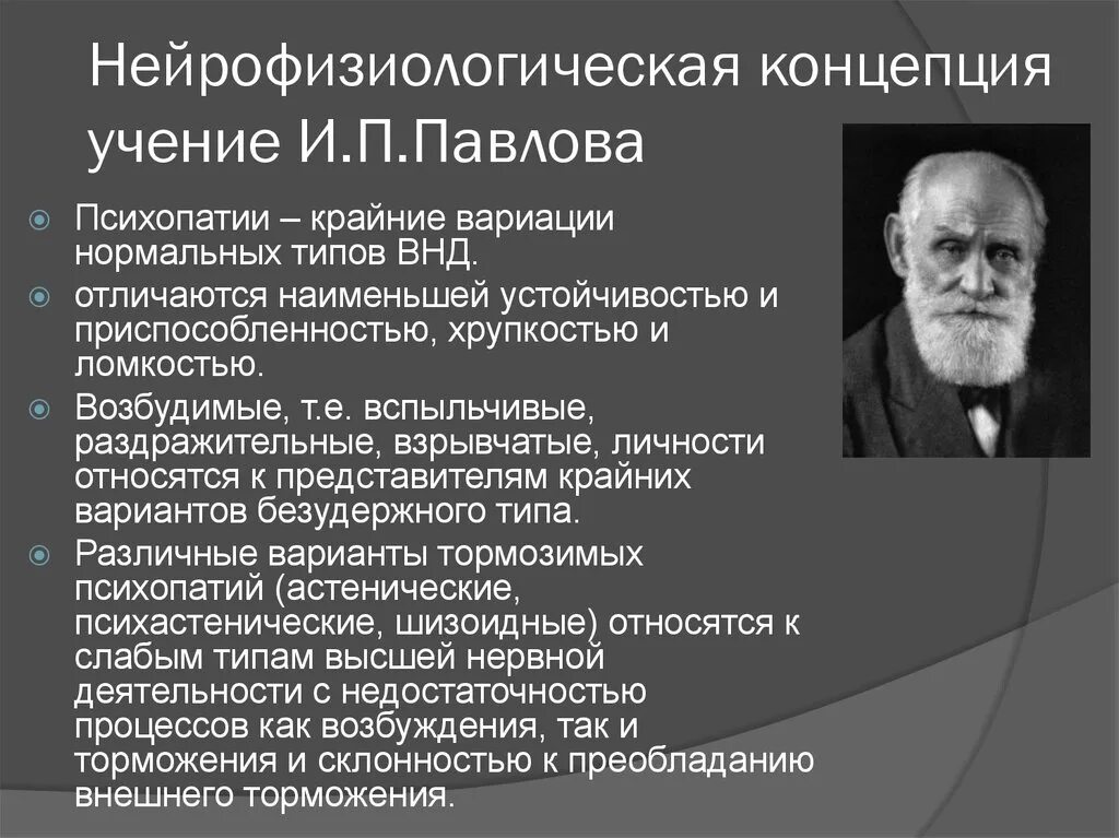 Учение о высшей нервной деятельности кратко. Теория ивана петровича павлова. нейрофизиологическая теория и.п. павлова. учение павлова о внд. учение и.п. павлова о высшей нервной деятельности..