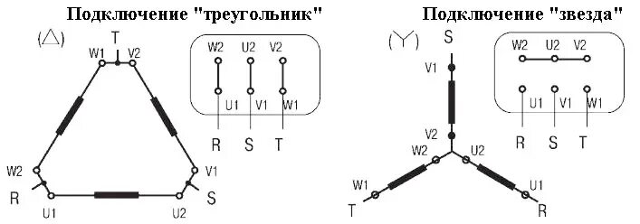Трехфазный двигатель треугольником. Подключение двигателя 380 звезда и треугольник схема. схема подключения электродвигателя 380 звезда и треугольник. схема подключения электродвигателя 380 треугольником. схема подключения треугольник 380.