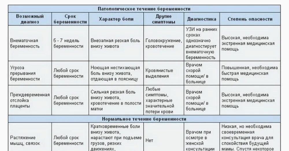 Почему пульсирует матка