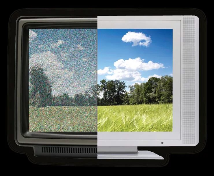 Телевизоры отличия. Телевизор аналоговый или цифровой. Цифровые и аналоговые ЖК телевизоры. Цифровое и аналоговое Телевидение глазами детей.