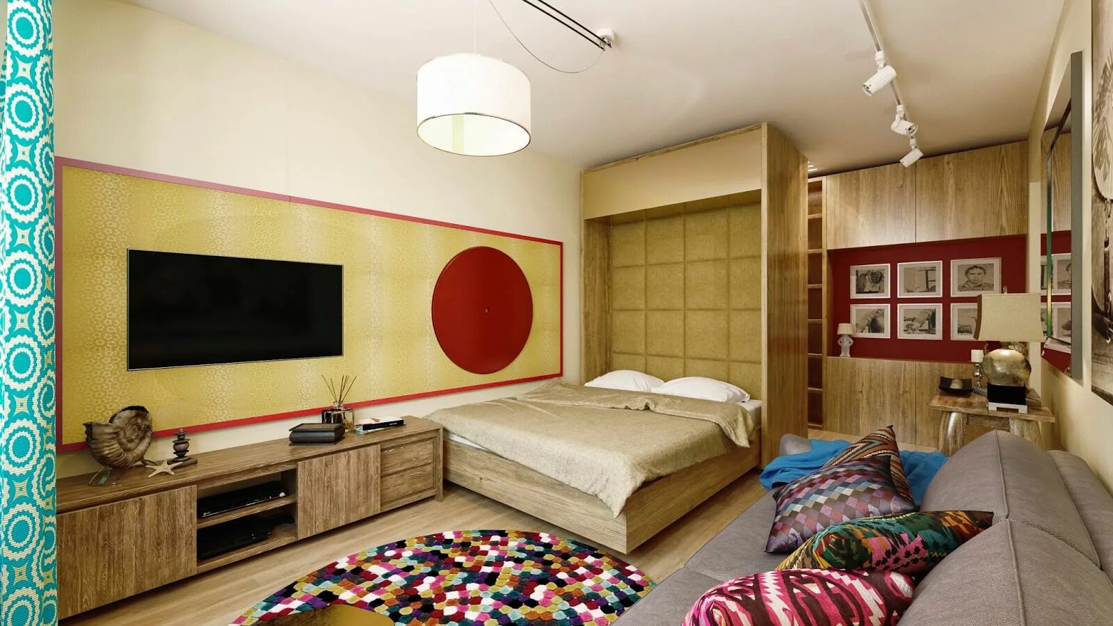 Дизайн м комнаты. Гостиная-спальня дизайн. Интерьер комнаты 18 кв.м гостиная-спальня. Спальня гостиная 18 метров. Спальня гостиная 15 метров.