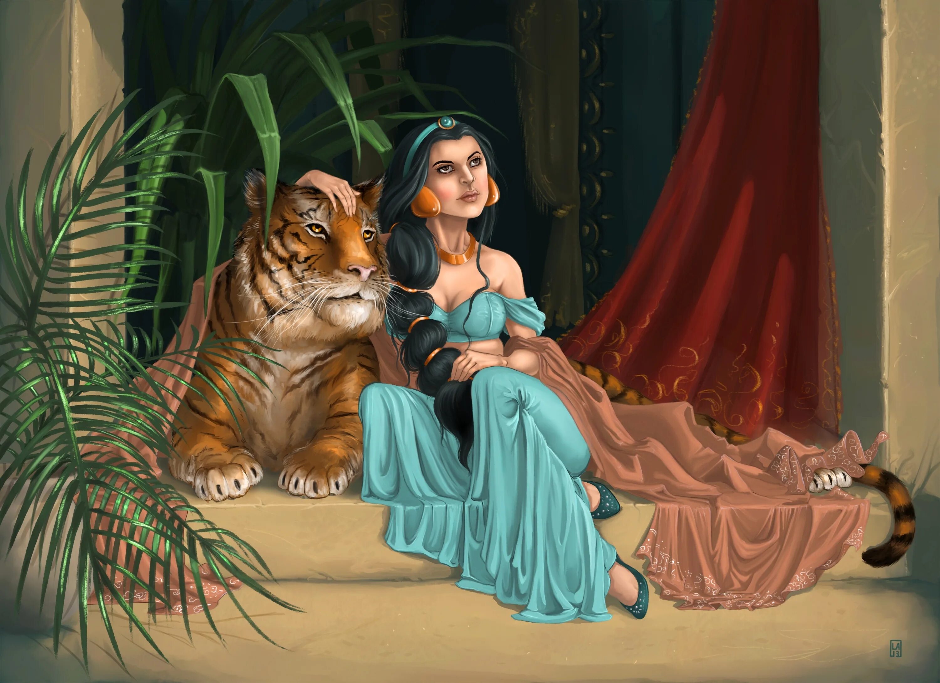 Моя царица королева тигрица