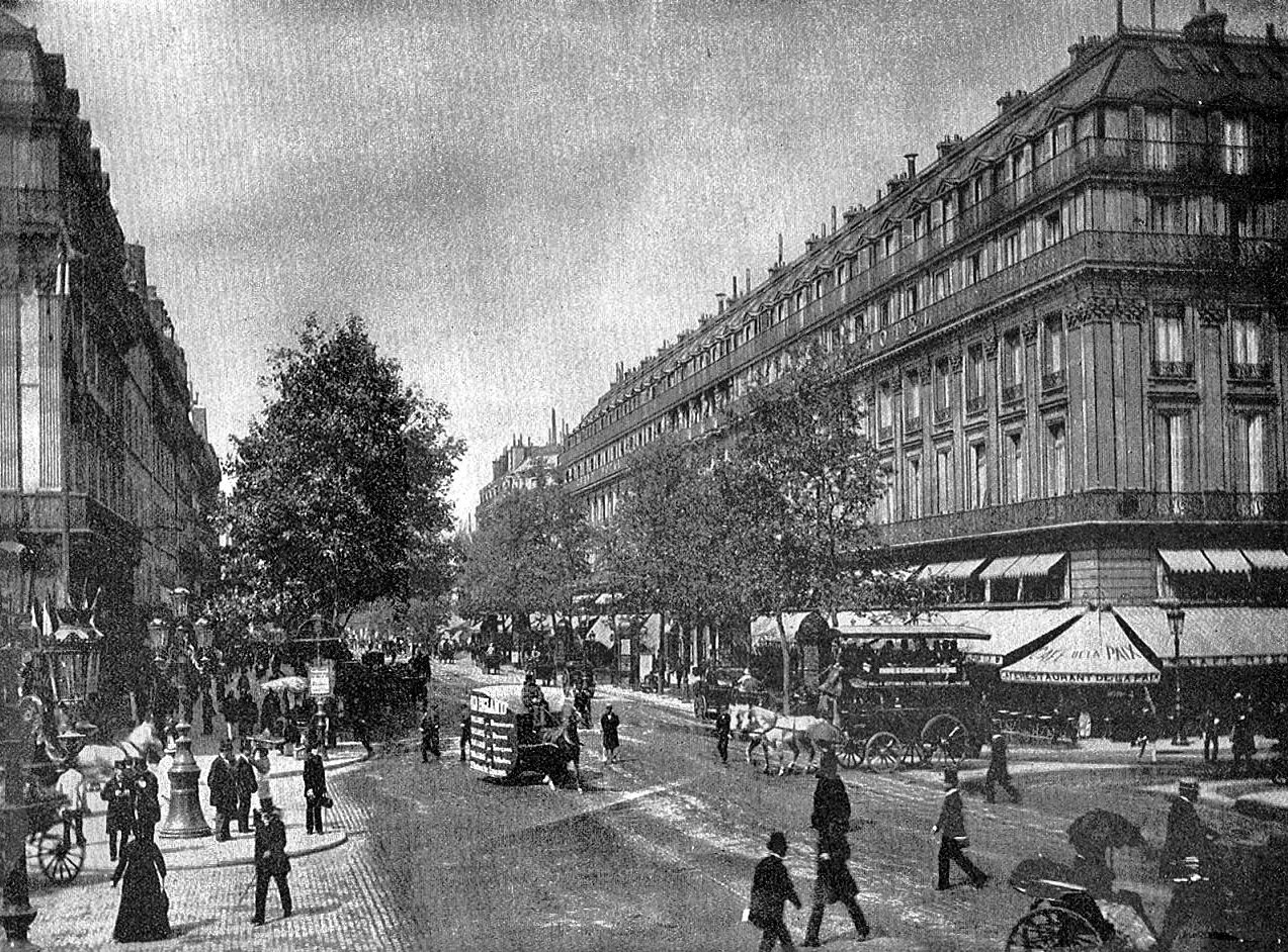1890 Год Париж. Гранд отель Париж 19 век. Париж бульвар Осман 19 века. Фото Парижа 1890. Франция 1800