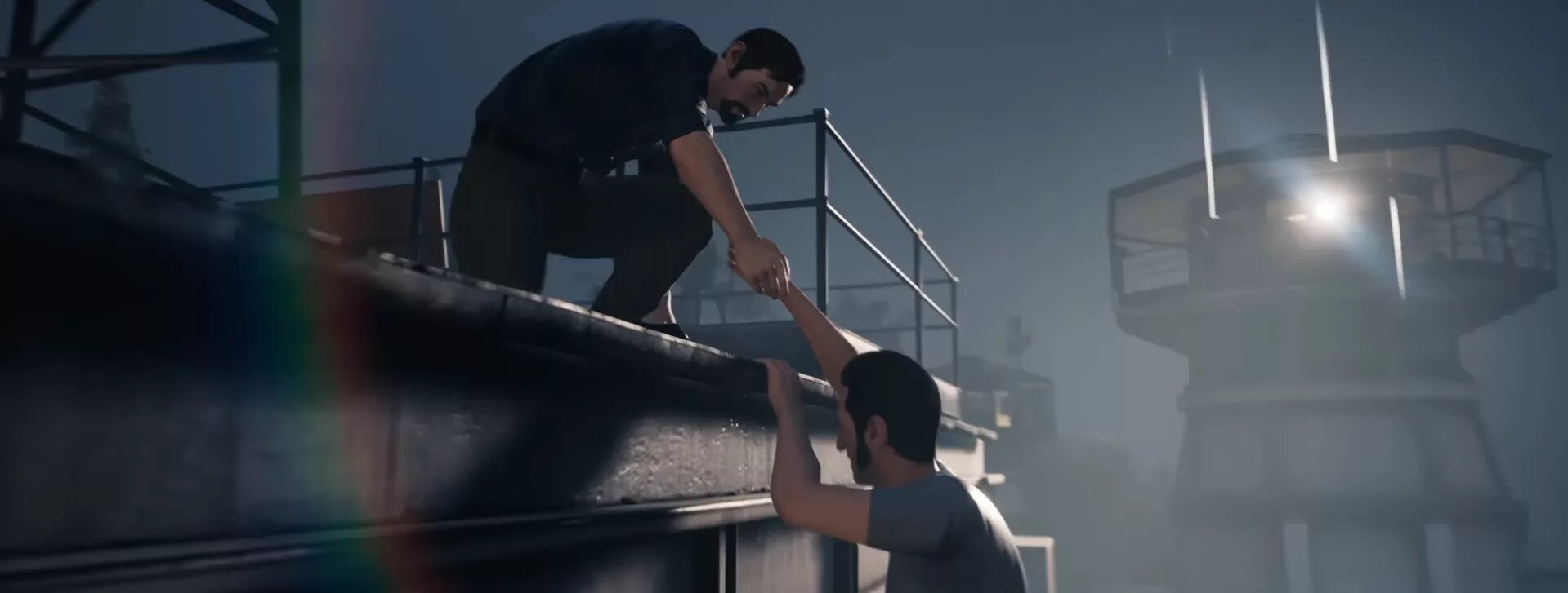 A way out вылетает. A way out студия. a way out ps5. a way out прыжок. hazelight игры.