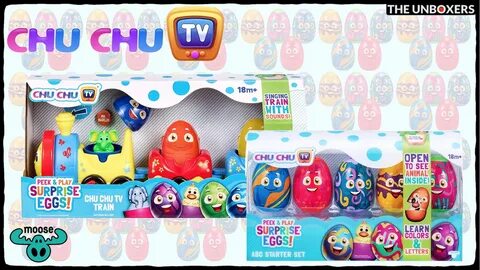 Peek & Play Surprise Eggs by ChuChu TV Chu Train Multicolor 75803 for s...