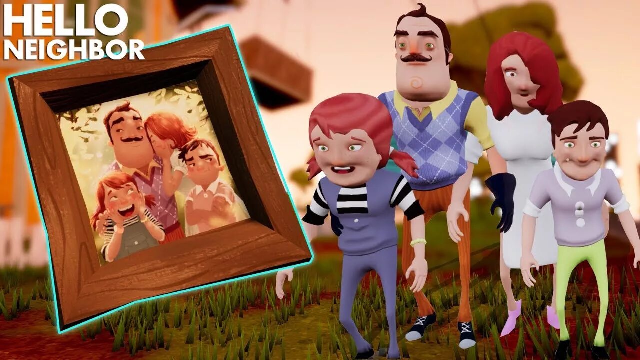 Хеллоу сик. Привет сосед и его семья. Hello Neighbor. Дочка привет соседа. Жена привет соседа.