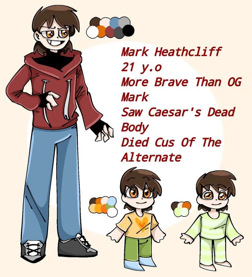 Mark heathcliff x cesar. Mark heathcliff.