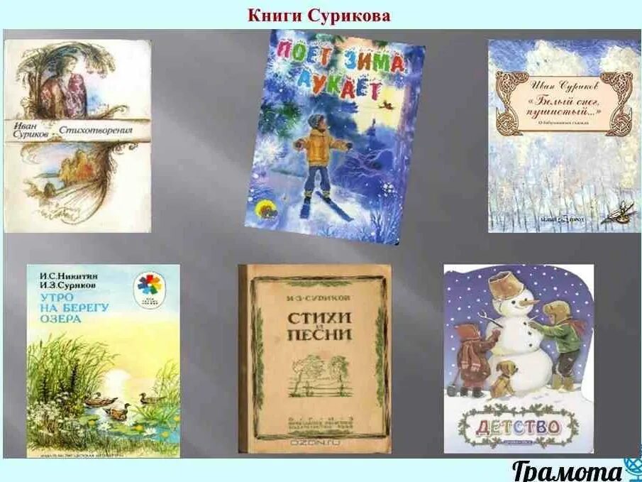 Как сделать сборник стихов. Книги Сурикова Ивана Захаровича. Обложки книг Сурикова Ивана Захаровича.