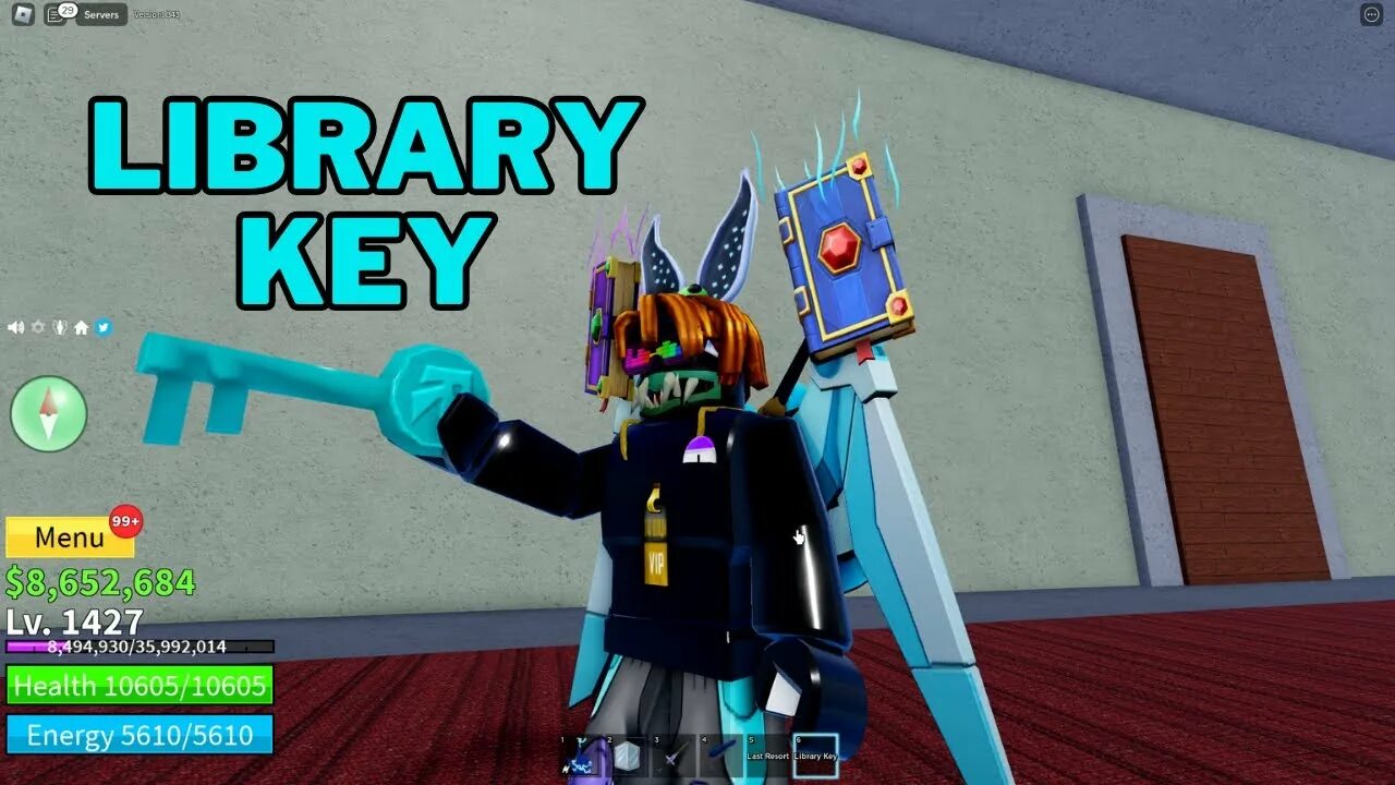 Library key. Library key