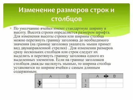 Как определить размер строки