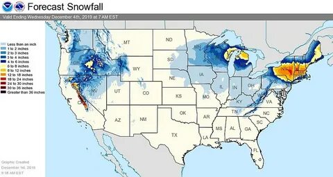 Snow forecast