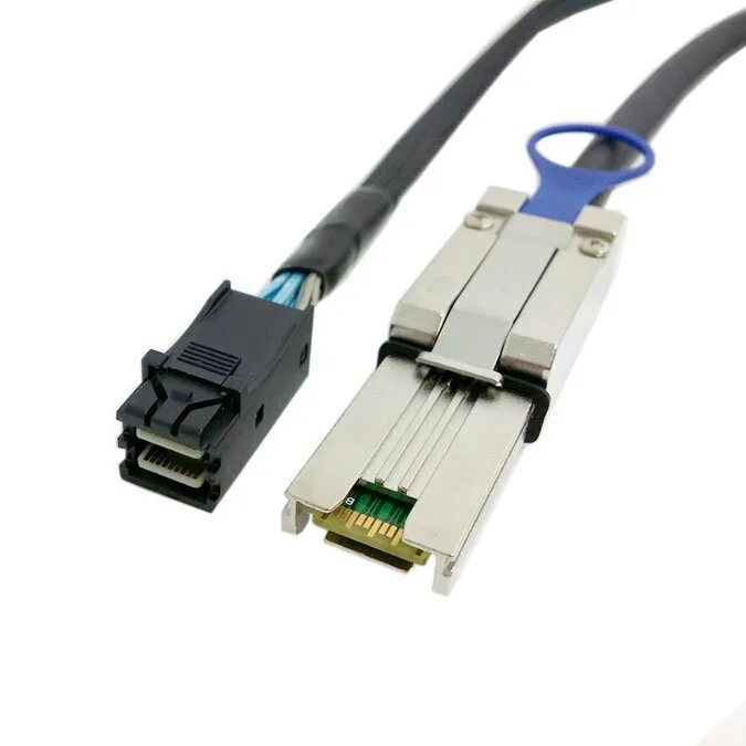 Mini sas sff. 716191-b21. external sas x4.