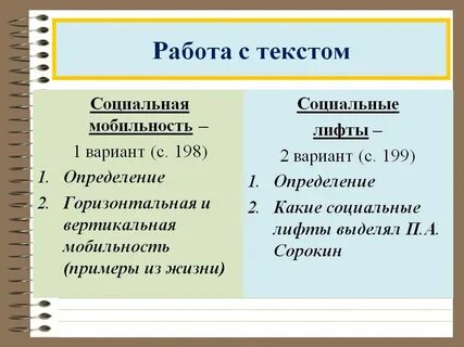 Лифты мобильности примеры