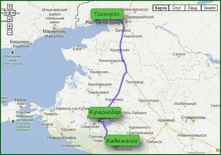Краснодар ростов таганрог