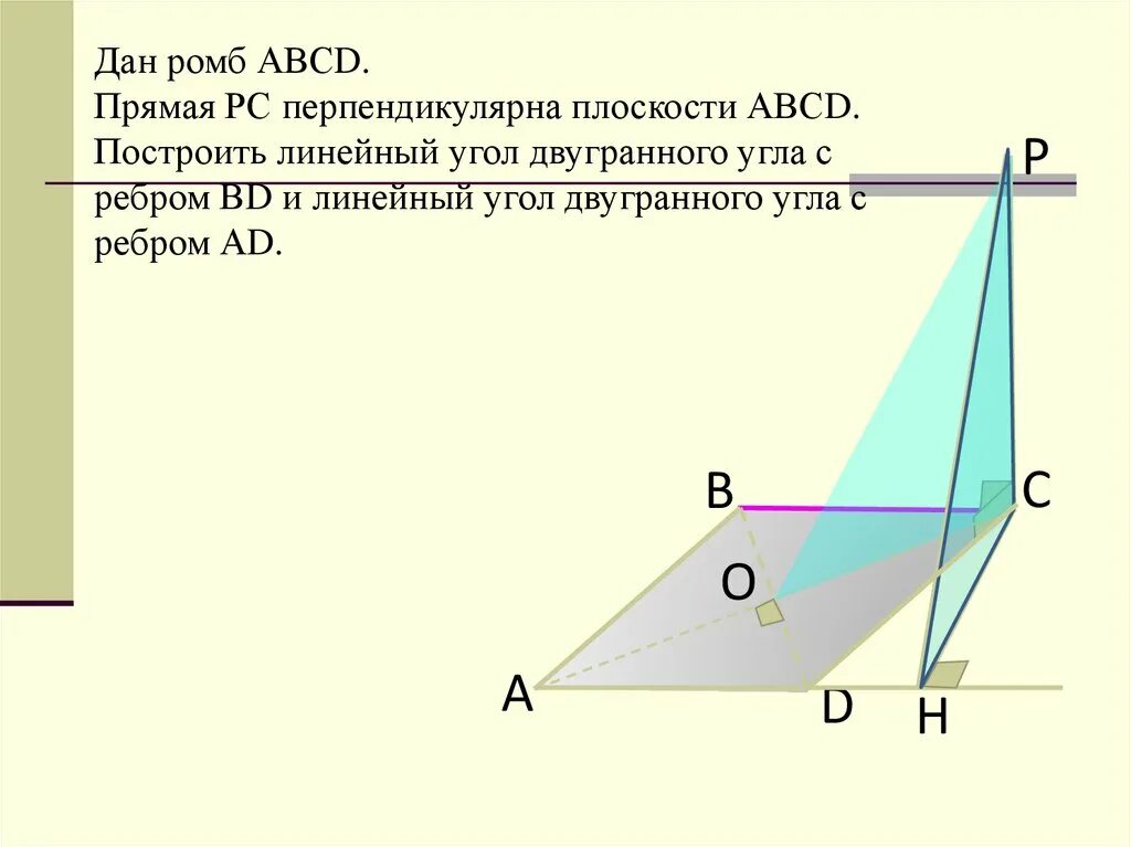 Двугранный угол с ребром bb1. Построение линейного угла. угол между прямой и плоскостью двугранный угол. построить линейный угол двугранного угла. задачи на двугранный угол 10 класс.
