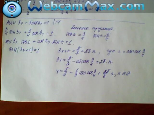 Sin 3x cos 4x. 3sin3x+5cos3x 4 решение. cos3x=sin5x. sin3x+sin5x=sin4x. sin3x cos3x корень из 3/4.