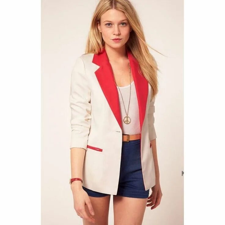 Какие сейчас в моде пиджаки женские Pin de Janaína Bandeira em looks Blazer feminino, Modelos de blazer feminino, Id