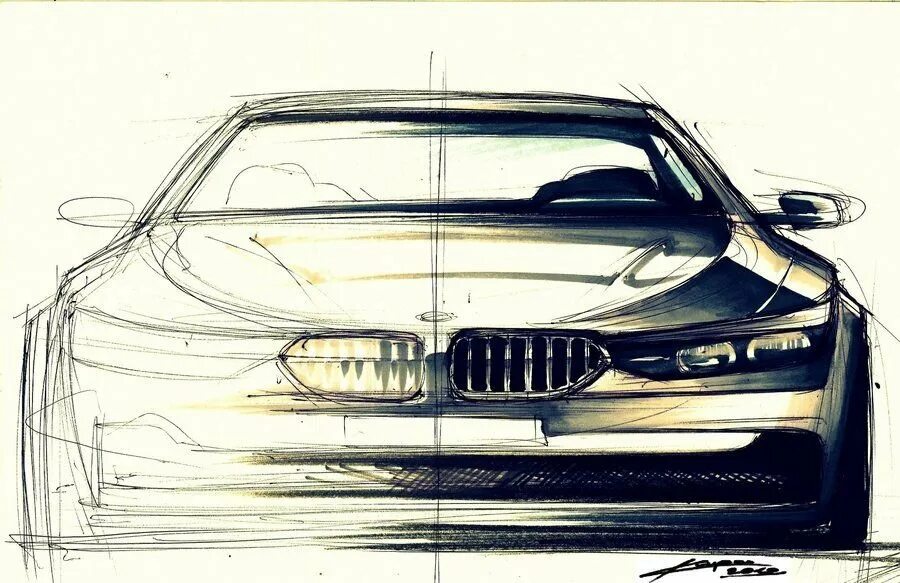 БМВ скетч car Design. BMW eskizi. Автомобиль рисунок. Эскиз машины.