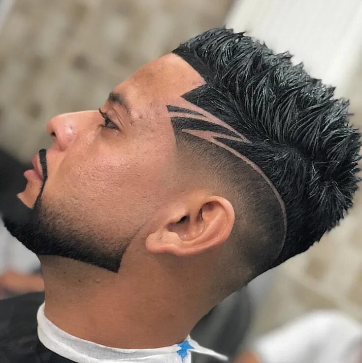 Pin by Aldo Antunez on Corte con diseño Mens hairstyles short, Fade haircut, Hai