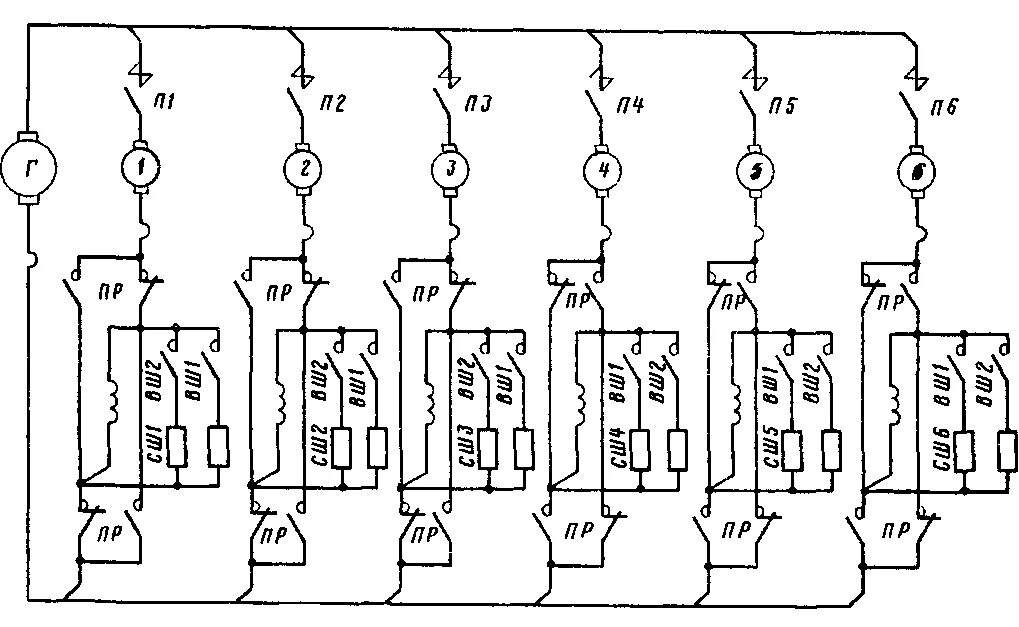 схемы соединения тэд