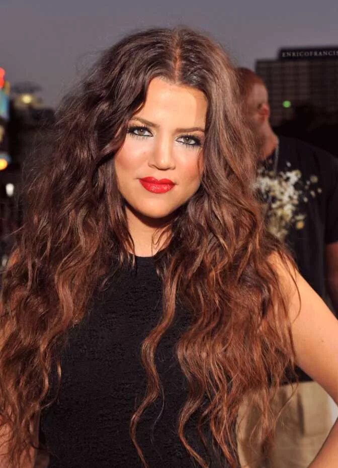 длинные волнистые