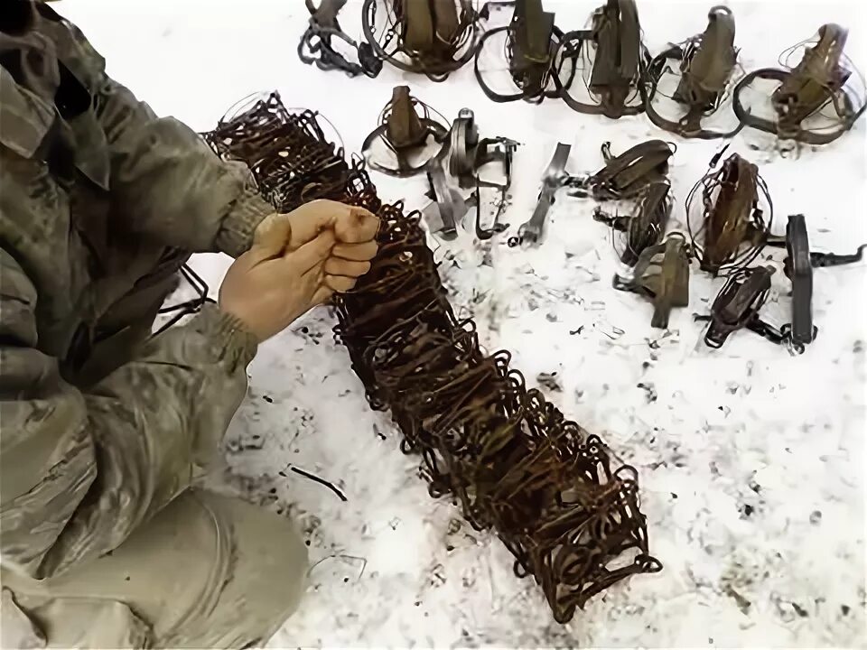 Капкан ногозахватывающий таблица номеров Осуществление отлова соболя с применением стандартных ногозахватывающих удержива