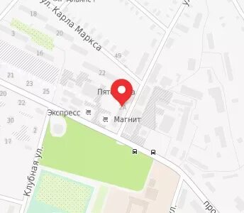 Карта ул 50 лет октября