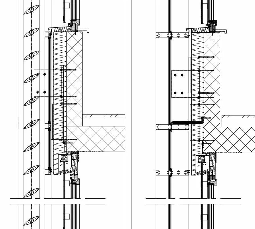 Detail. Double Skin facade detail. Узлы фасад detail. System detail Wall Curtain Wall. Detail Section of facade,.