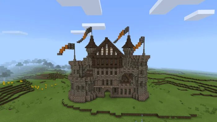 Castle v2. Mcpe средневековый город. minecraft survival castle. addons for minecraft замки. castle of aladdin minecraft pe bedrock map 1.5.0, 1.4.0.