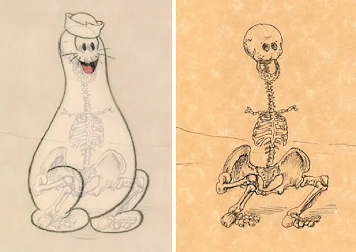 Рисунки несуществующего человека