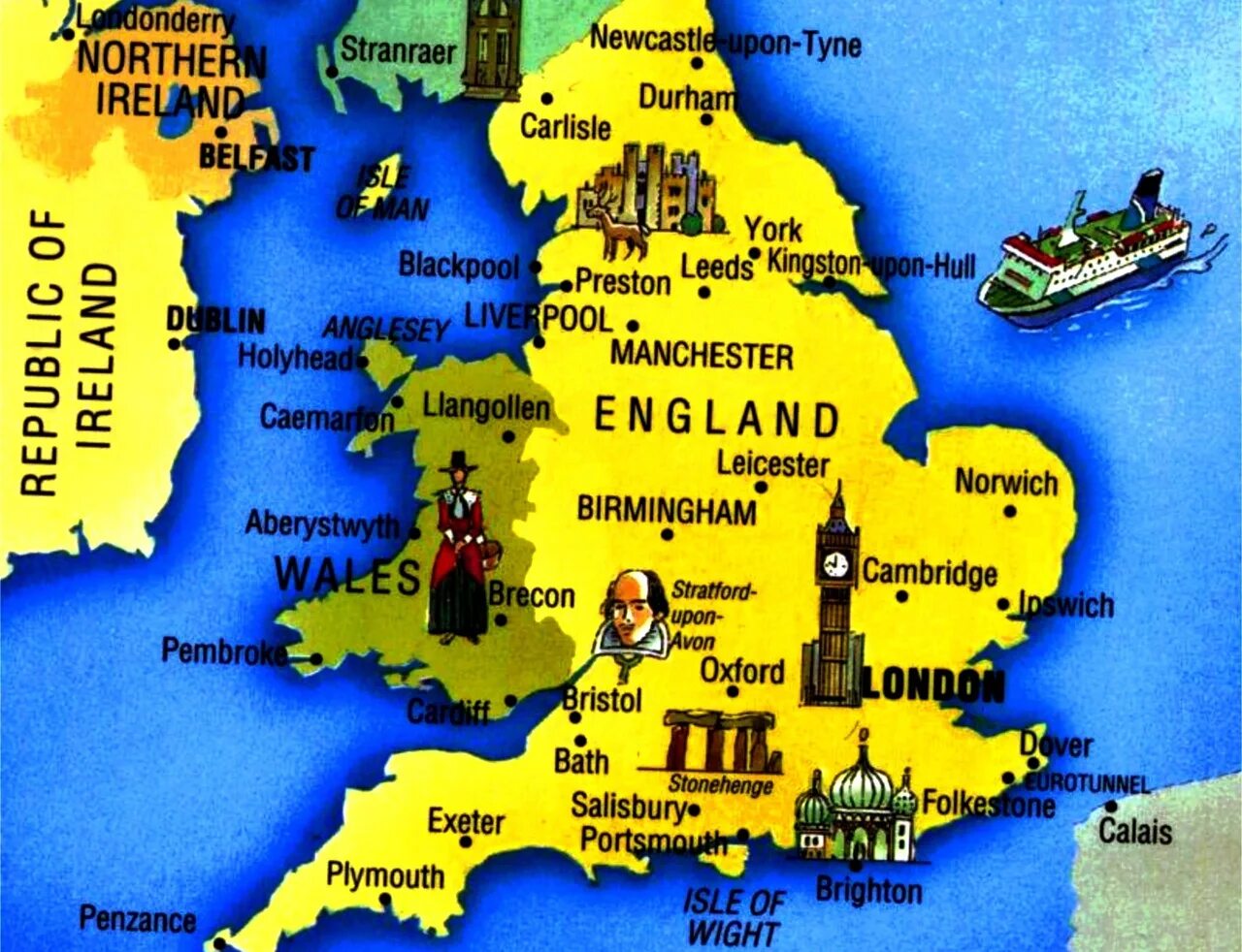 Местоположение на английском. Карта Англии на английском. Карта Англии с городами на английском языке. Расположение Великобритании на карте на английском. Англия на карте Великобритании с городами.