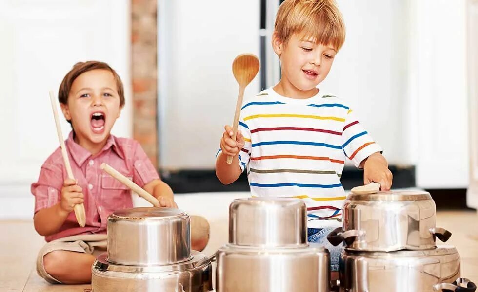 Children make a lot of noise