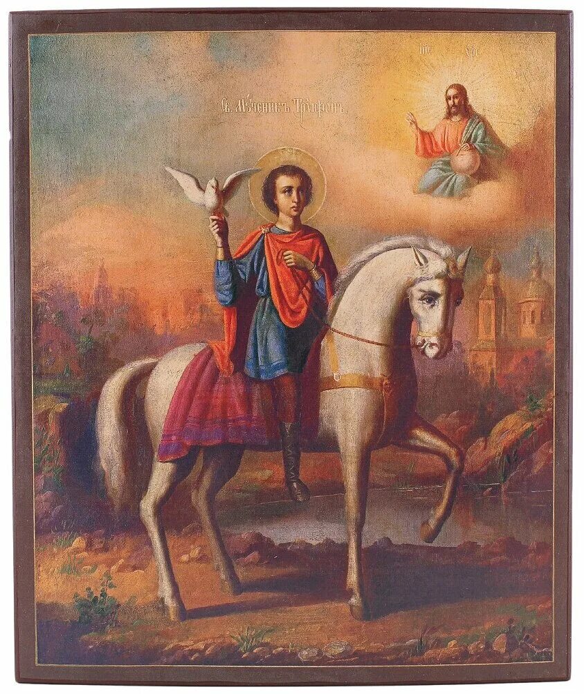 Св ми. Икона Святого мученика Трифона Апамейского.
