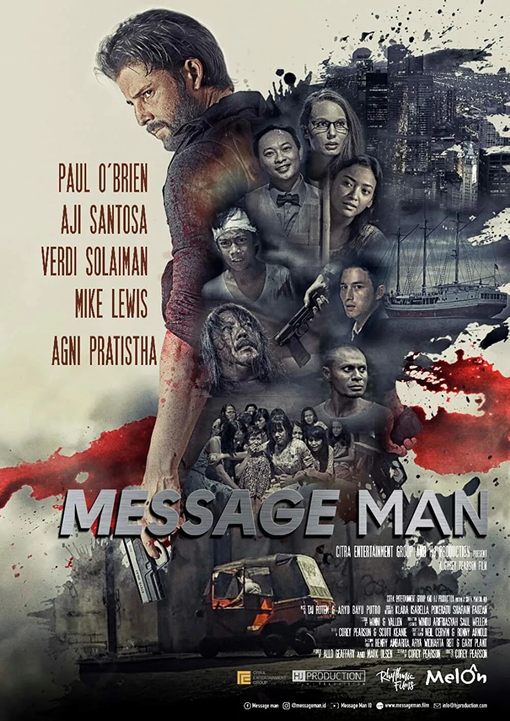 The message man. Посыльный / message man (2018). men jazolovchiman.