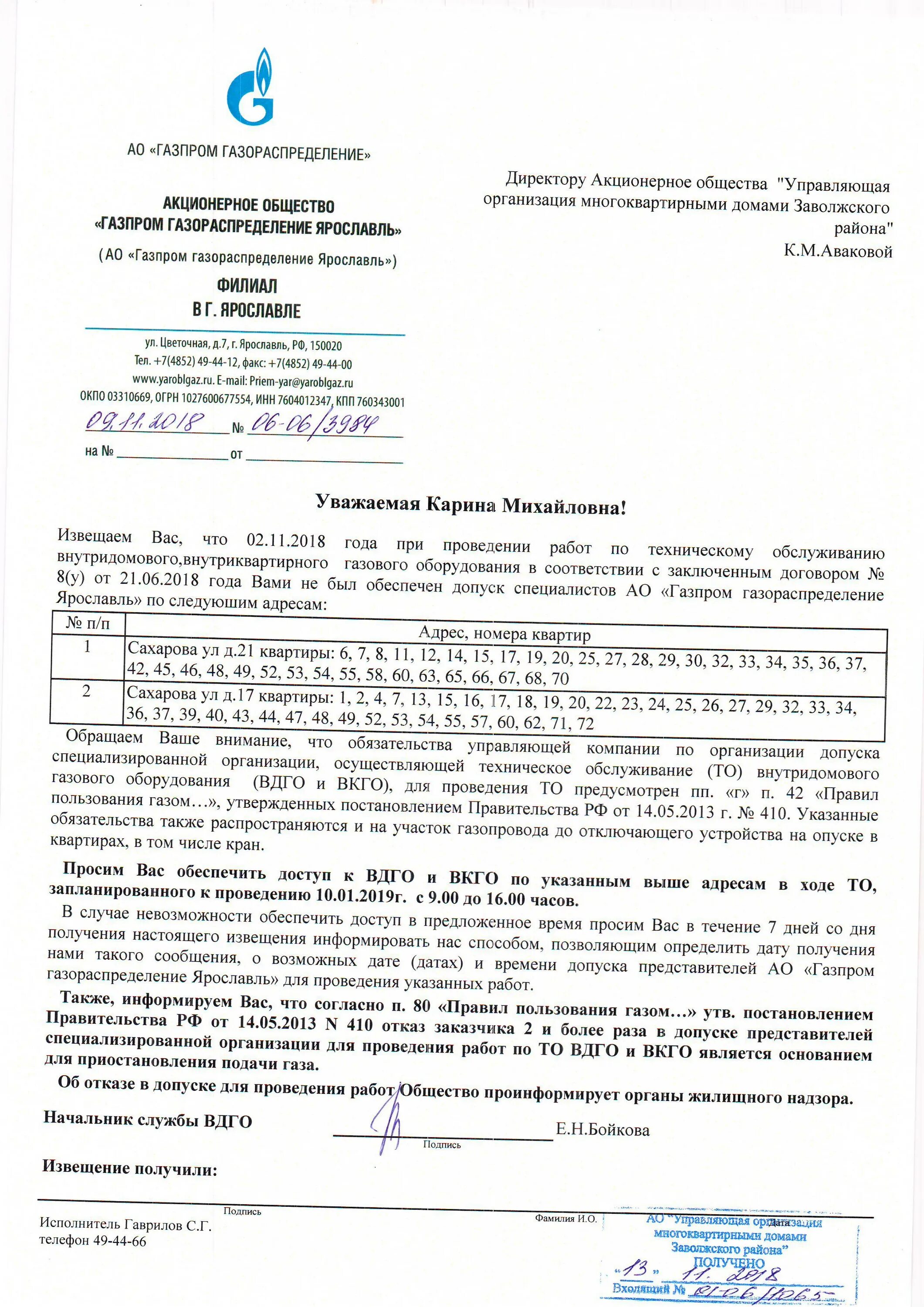 После отключения газа не включается. После отключения газа не включается