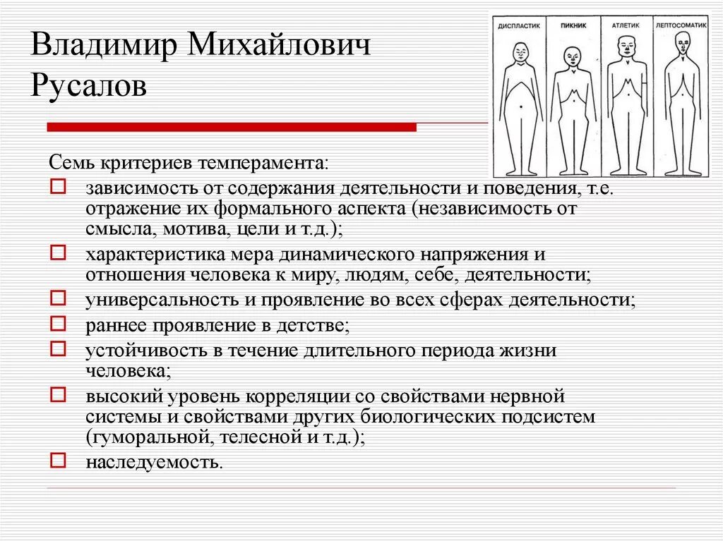 Опросник структуры темперамента