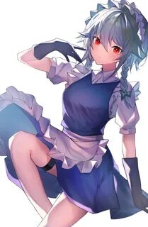 izayoi sakuya (touhou) drawn by leste(humansequencer) Donmai.