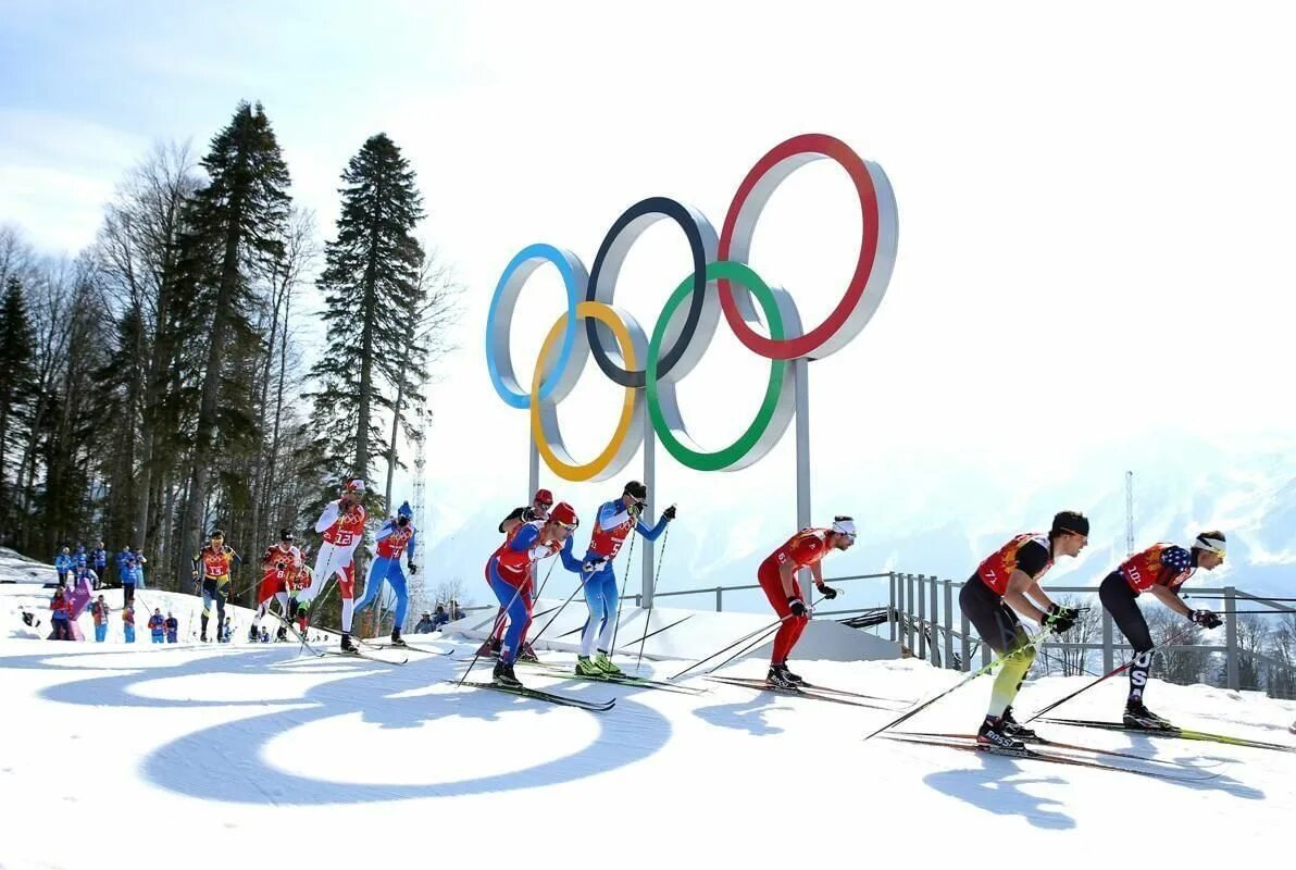 Зимние спортивные игры в россии. Лыжные гонки. Олимпийские игры лыжи.