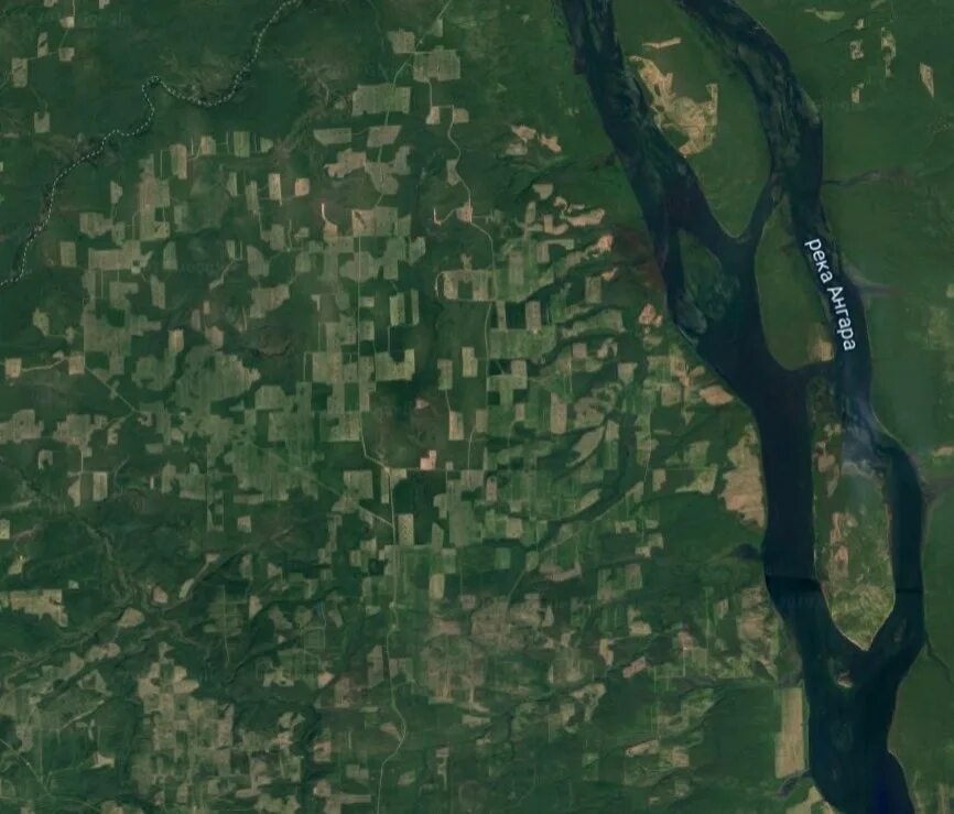 Landsat 7 спутник.