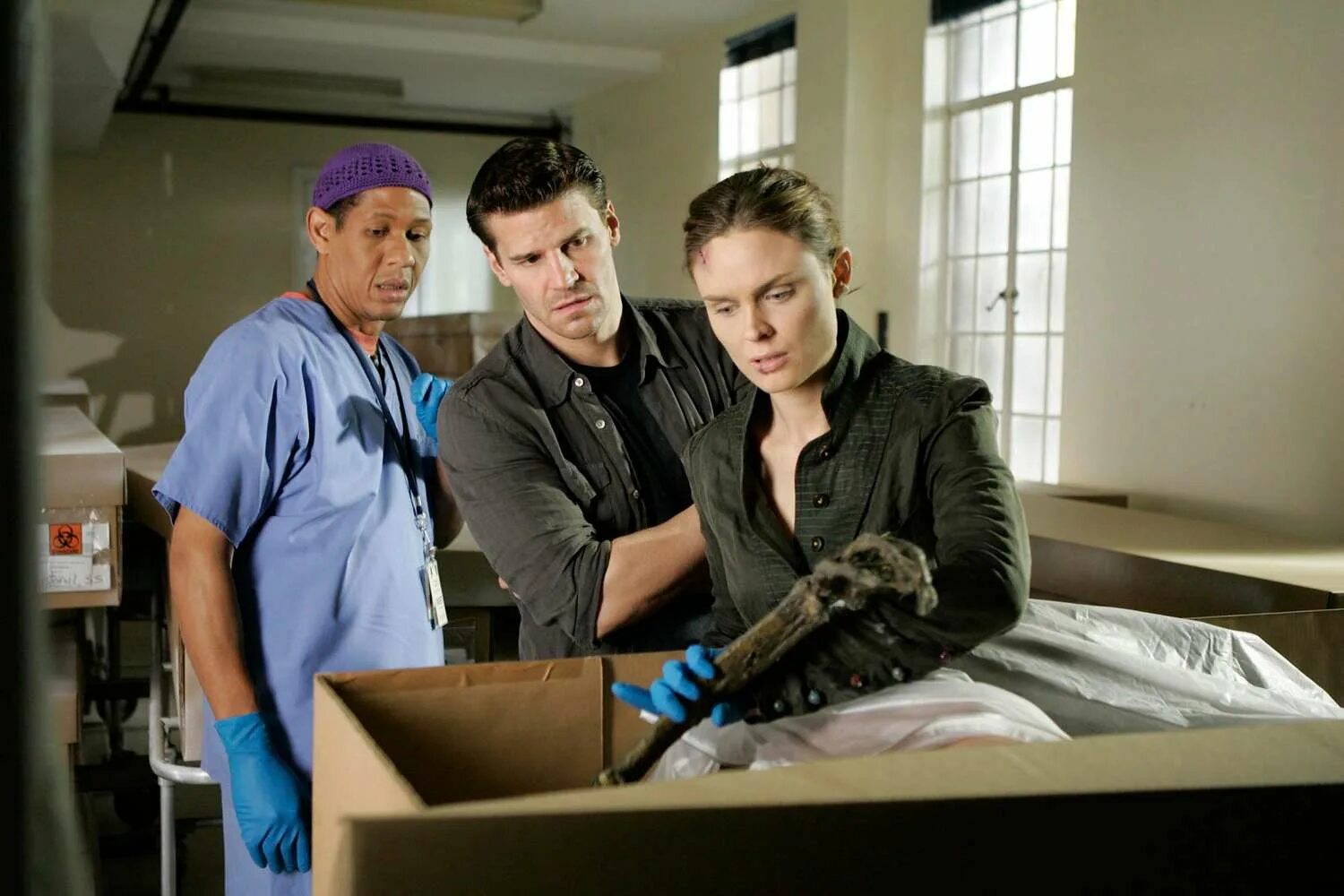 Bones first. Bones first