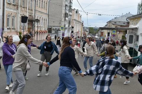 Открытие пешеходной спасской киров