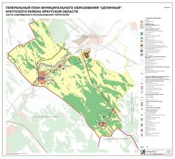 Карта современного использования