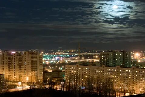 Вид из окна ночью сочинение